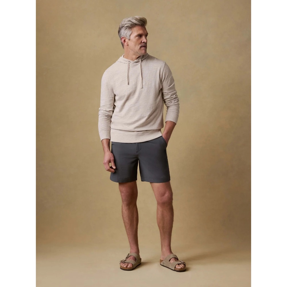 Faherty All Day 7 Inch Shorts in Mountain Coal Gray Size 31